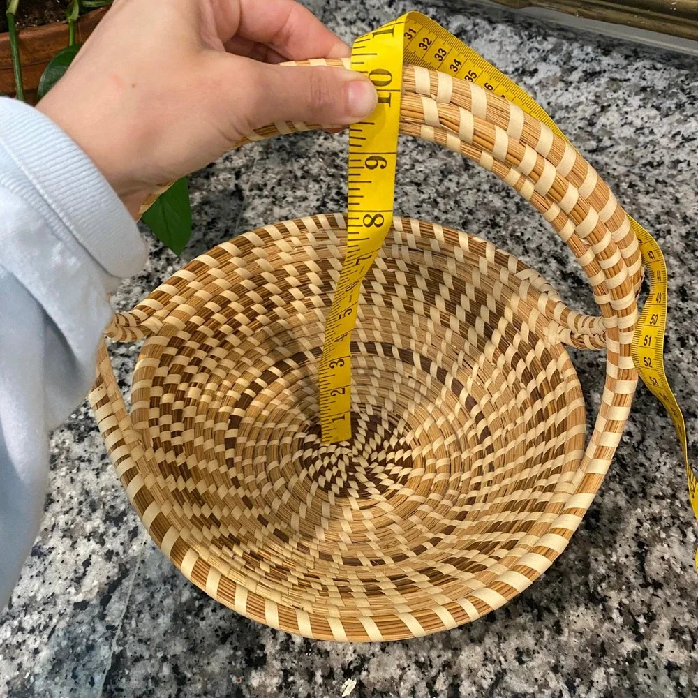Charleston Sweetgrass Gullah Basket